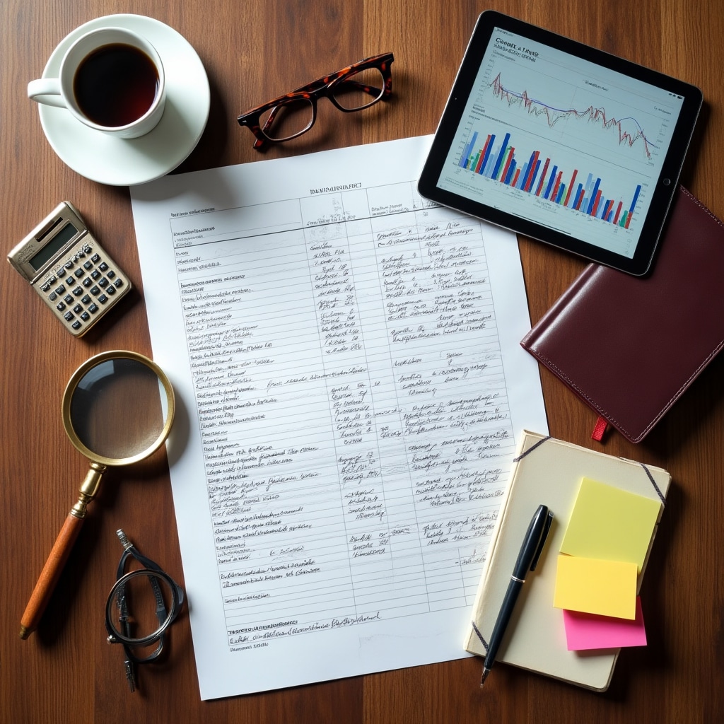 Financial comparison and analysis