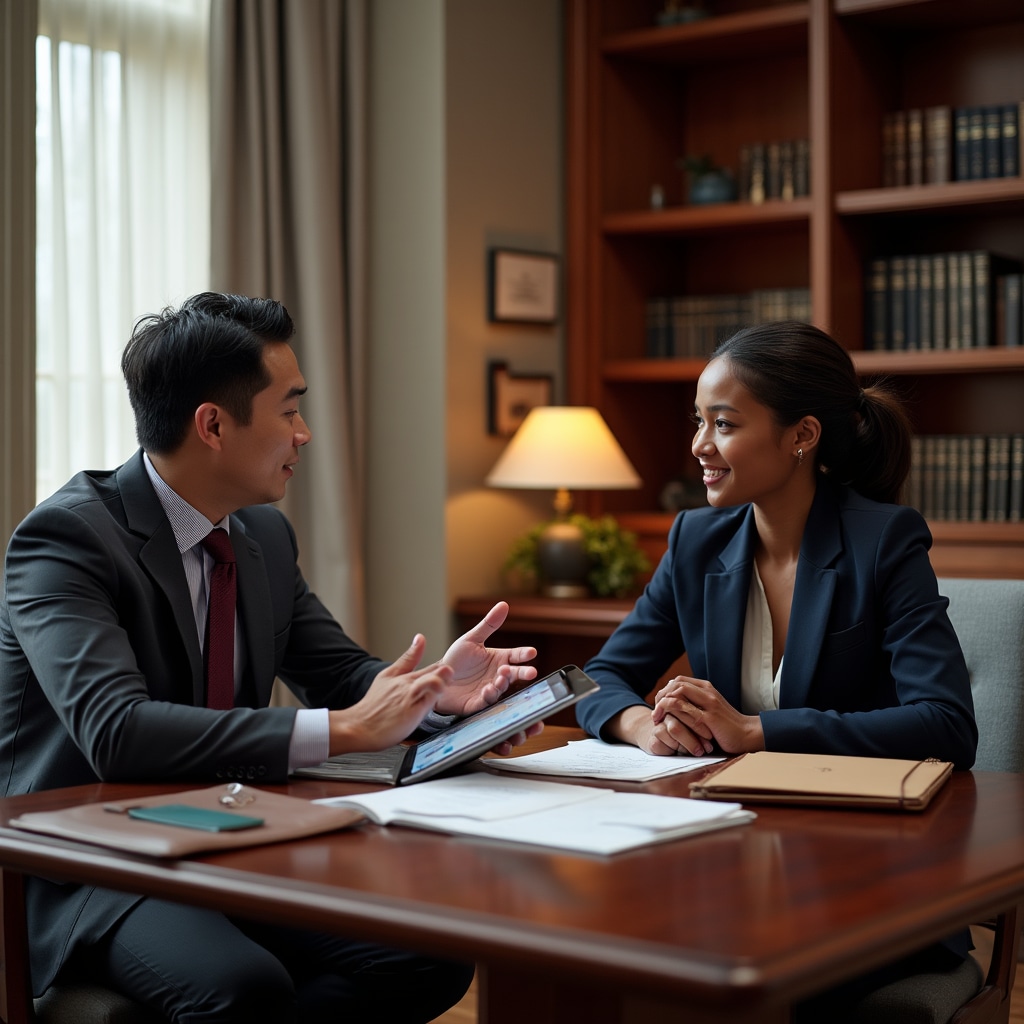 Financial planning consultation